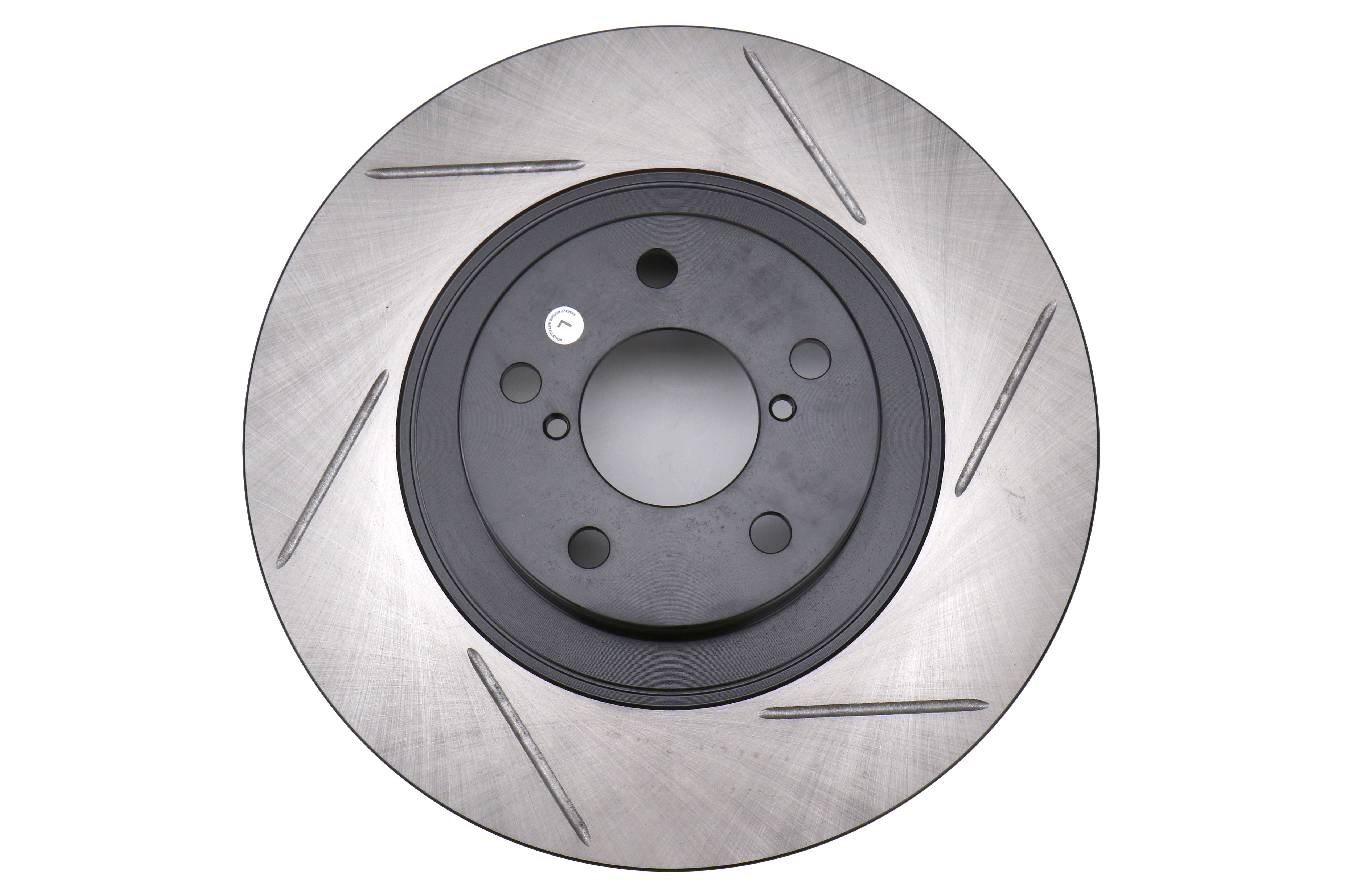 StopTech Slotted Rotor (Front Left) - 2013-2016 Scion FR-S / 2013-2024 Subaru BRZ / 2012-2014 WRX / 2009-2018 Forester / 2005-2013 Outback / 2013-2017 Crosstrek / 2010-2014 Impreza / 2004-2006 Baja / 2017-2020 Toyota 86 / 2022-2024 GR86